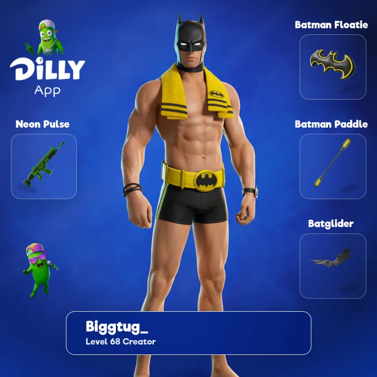 Batman Paddle combo by biggtug_