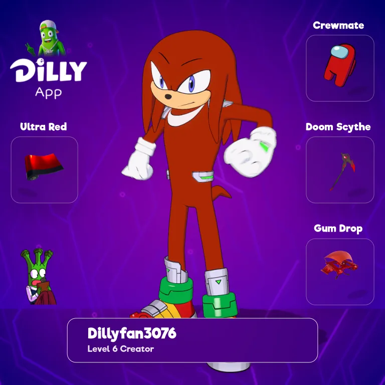 Knuckles the Echidna combo by DillyFan307625