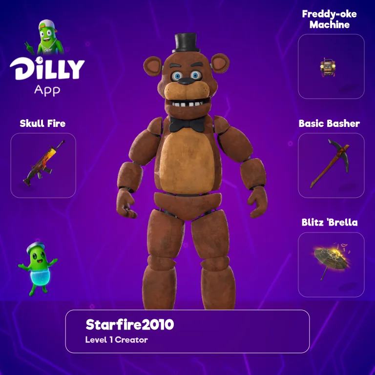 Freddy Fazbear combo by starfire2010