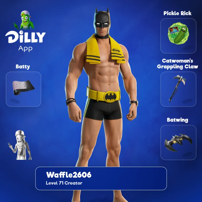 Beach Bod Batman combo by Waffle2606