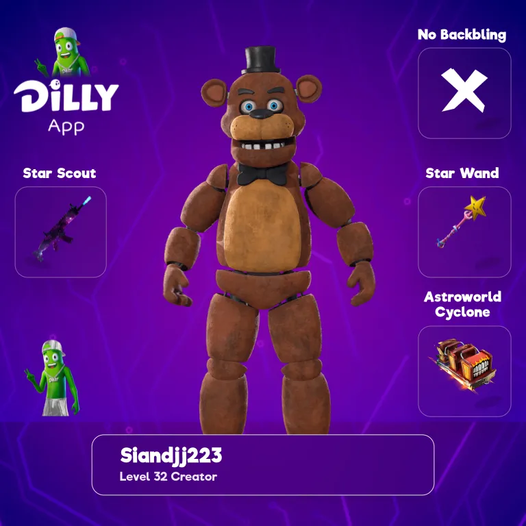 Freddy Fazbear combo by siandjj223