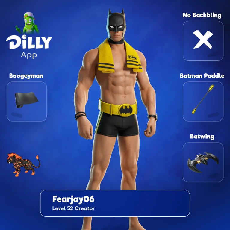 Batman Paddle combo by FearJay06