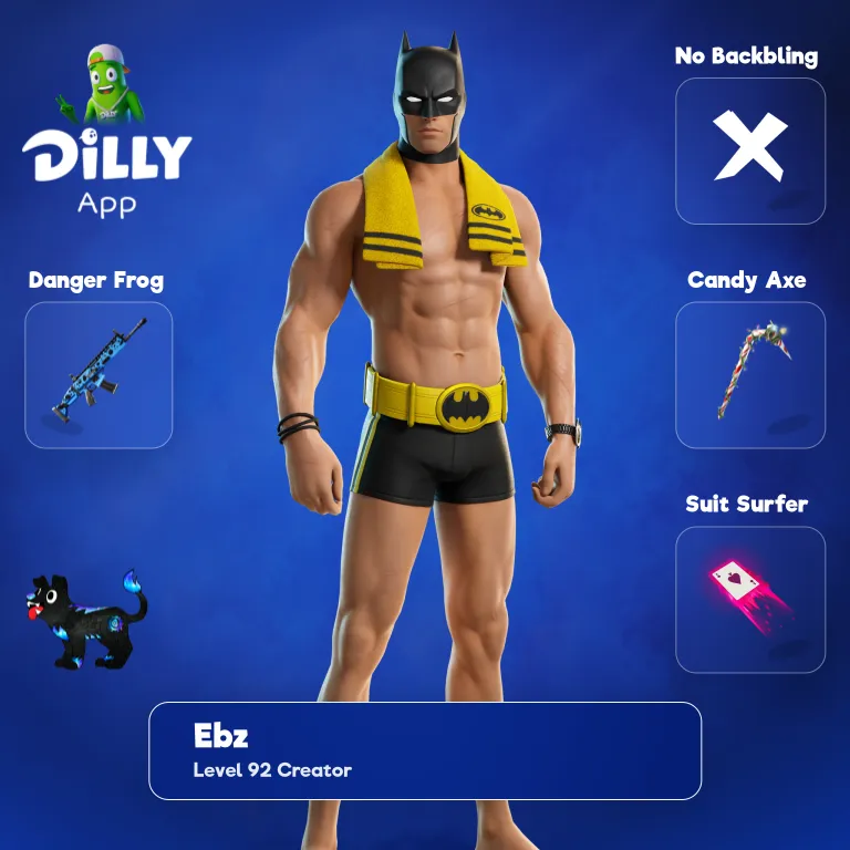 Beach Bod Batman combo by Ebz