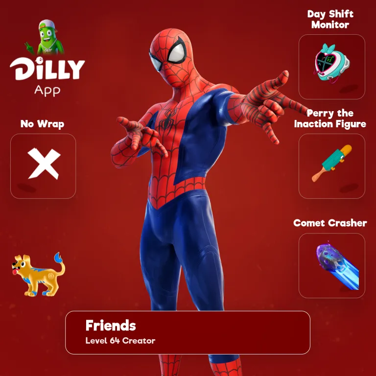 Perry the Inaction Figure combo by friends