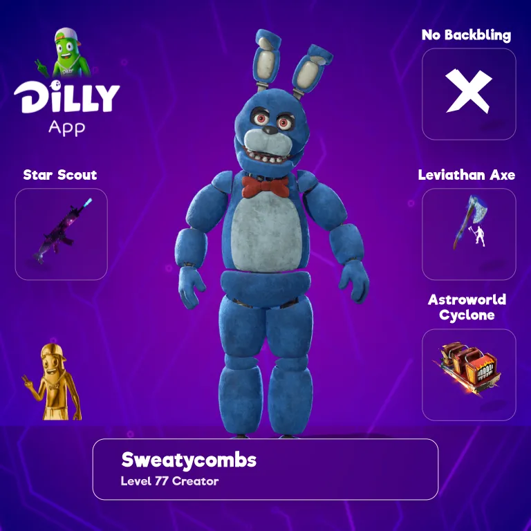 Bonnie the Rabbit combo by Sweatycombs