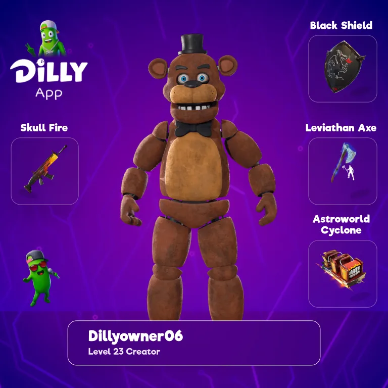 Freddy Fazbear combo by Dillyowner0611