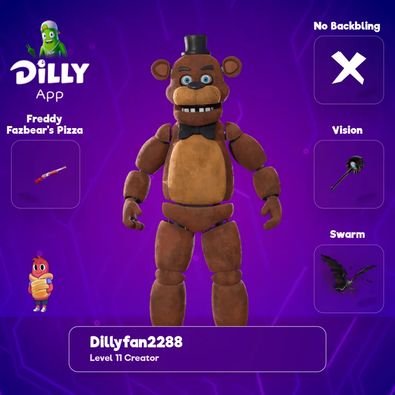 Freddy Fazbear combo by DillyFan228879