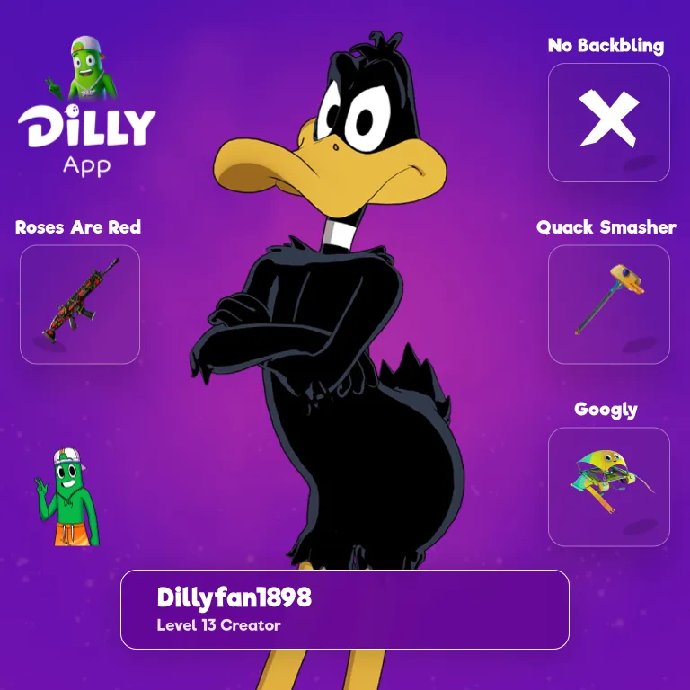 Daffy Duck combo by therealfoltyn12345