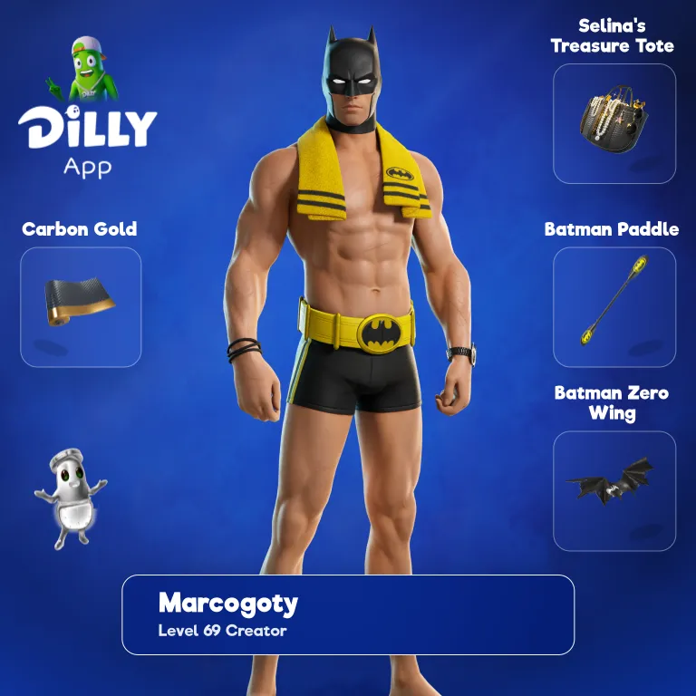 Batman Paddle combo by Marcogoty
