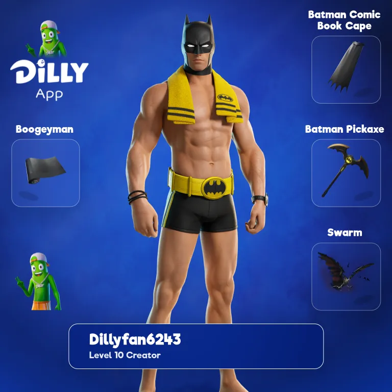 Beach Bod Batman combo by DillyFan624349