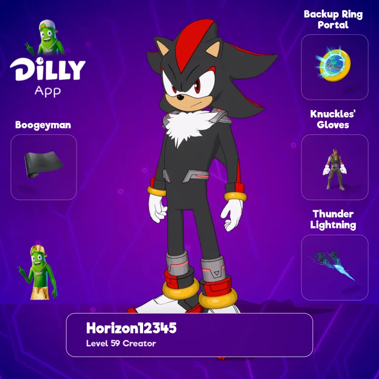 Knuckles' Gloves combo by Horizon123456