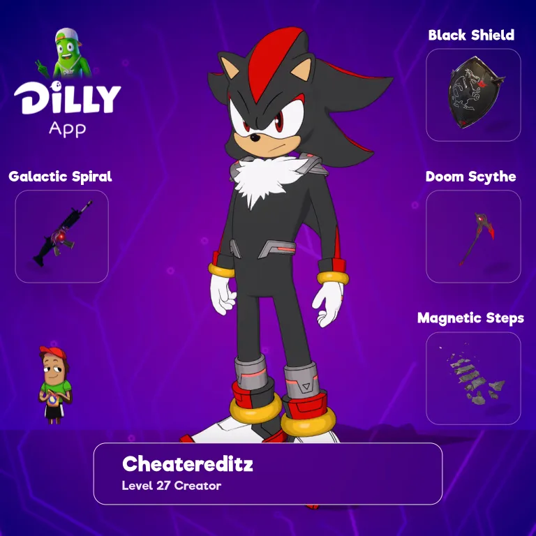 Shadow the Hedgehog combo by CheaterEditz