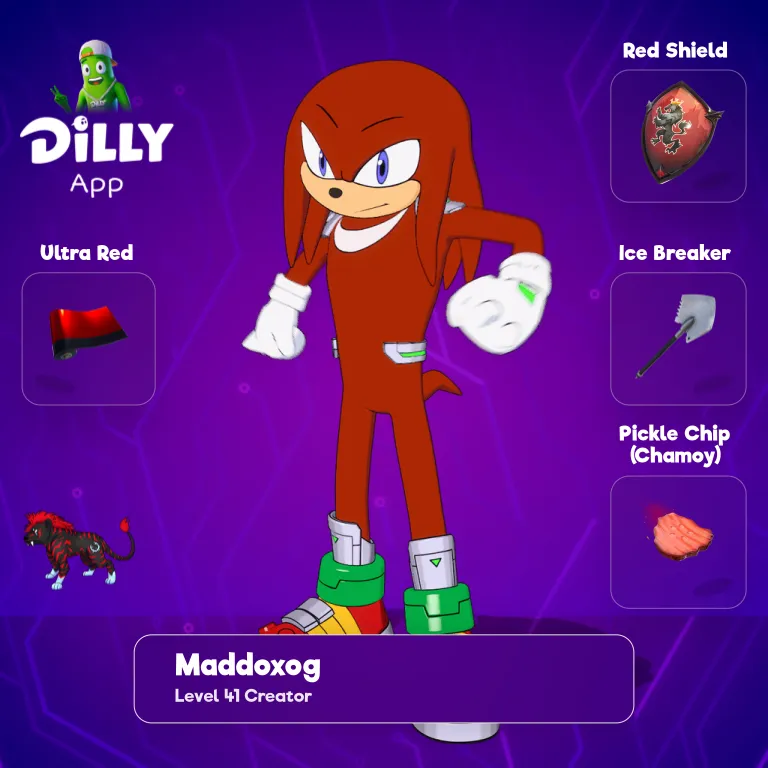Knuckles the Echidna combo by MaddoxOG