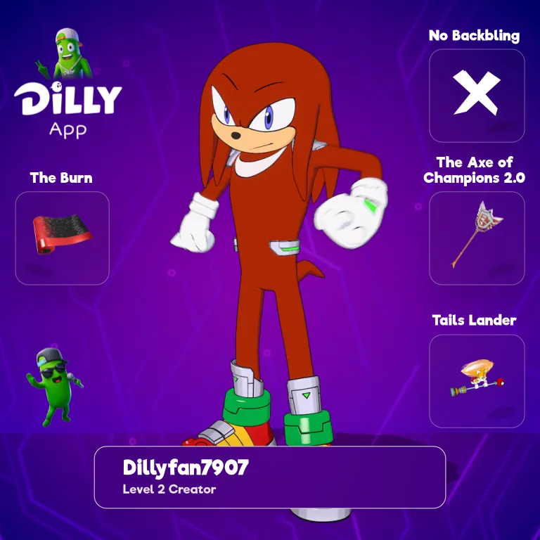 Knuckles the Echidna combo by DillyFan790770