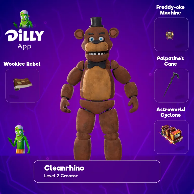 Freddy-oke Machine combo by CleanRhino