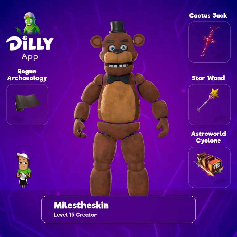 Freddy Fazbear combo by MILESTHESKINKING