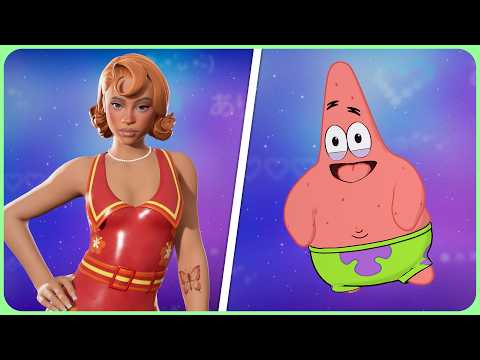 FULL Ice Spice x Patrick Star Fortnite Showcase!