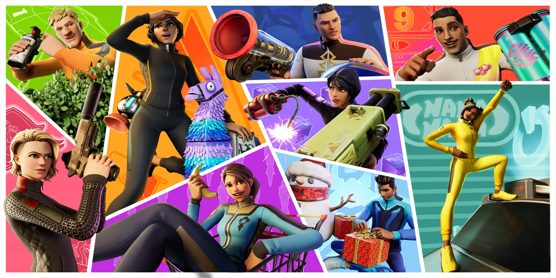 The Gang's All Here — Uncommon Loading Screen Fortnite cosmetic