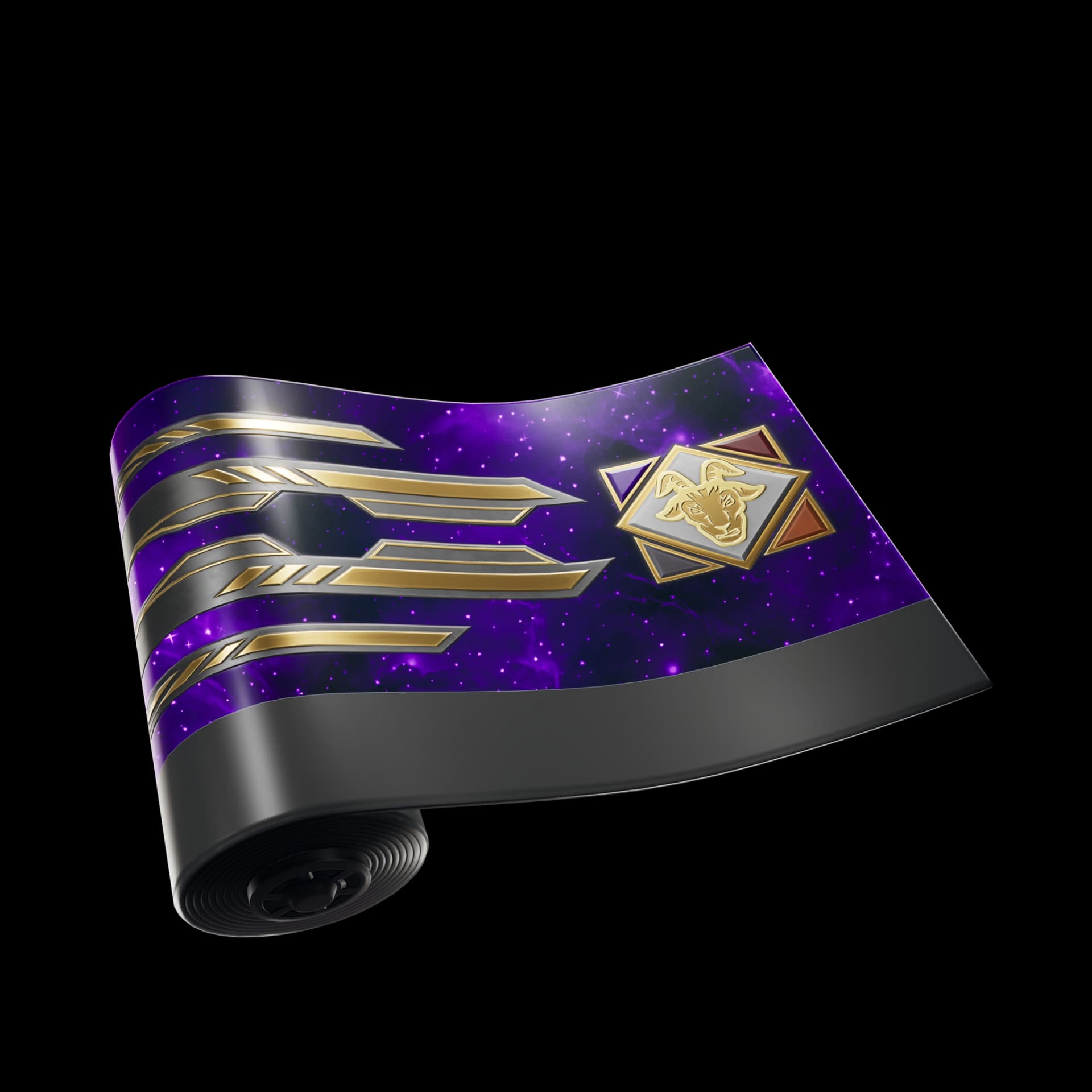 Go Galactic — Rare Wrap Fortnite cosmetic