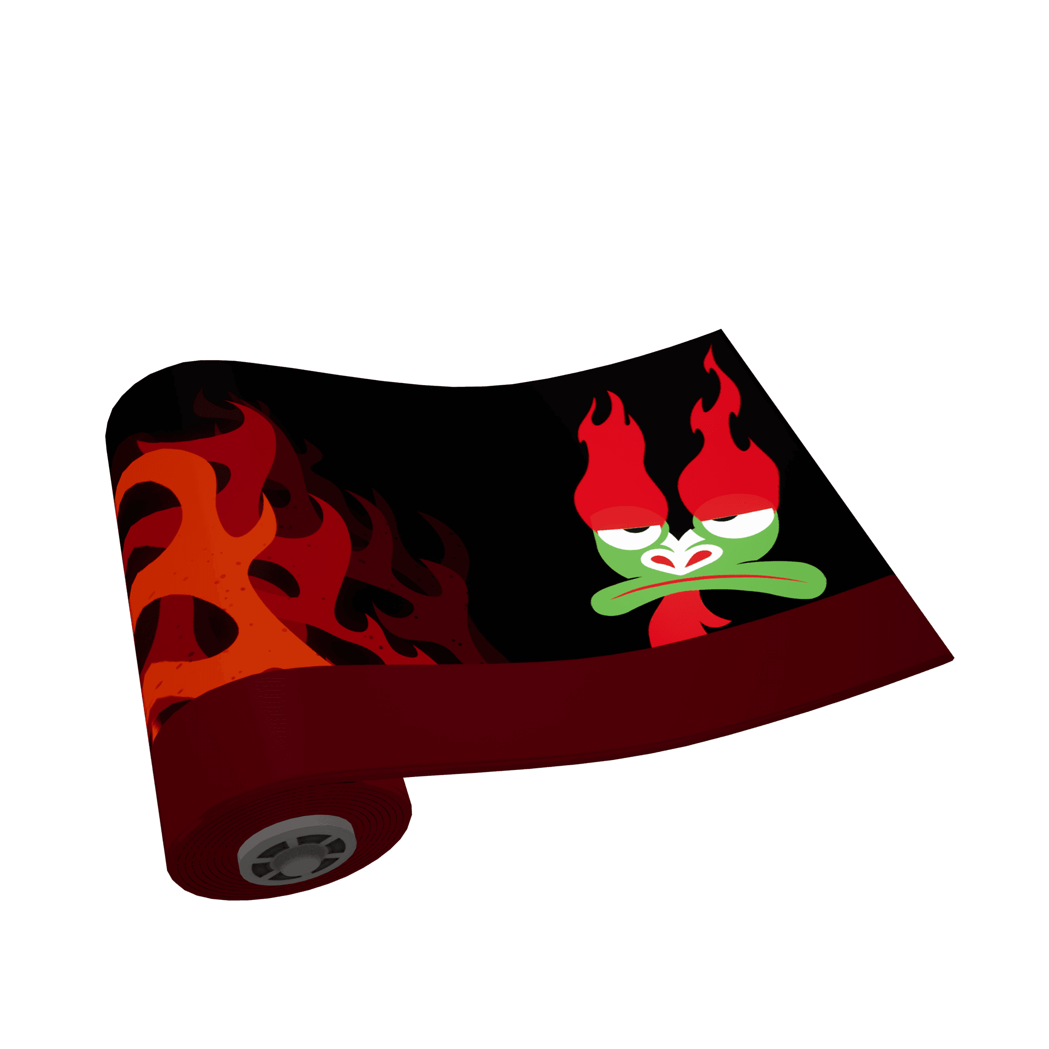 Flames of Aku — Rare Wrap Fortnite cosmetic