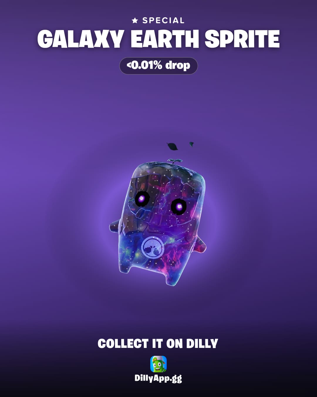 Galaxy Earth Sprite — Fortnite Sprite | Dilly · Dilly