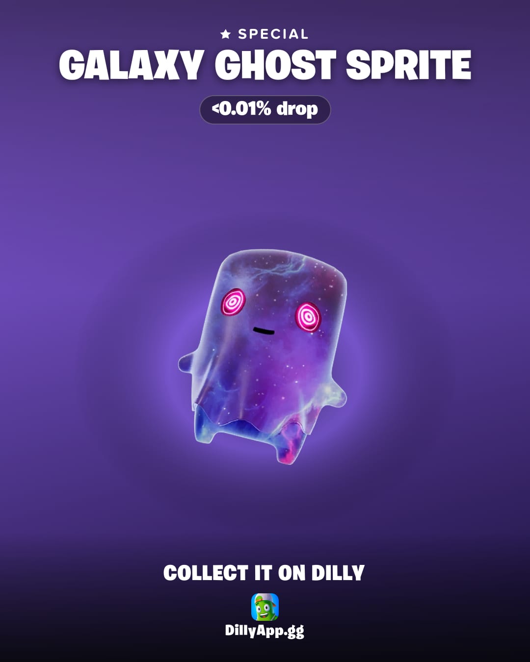 Galaxy Ghost Sprite — Fortnite Sprite | Dilly · Dilly