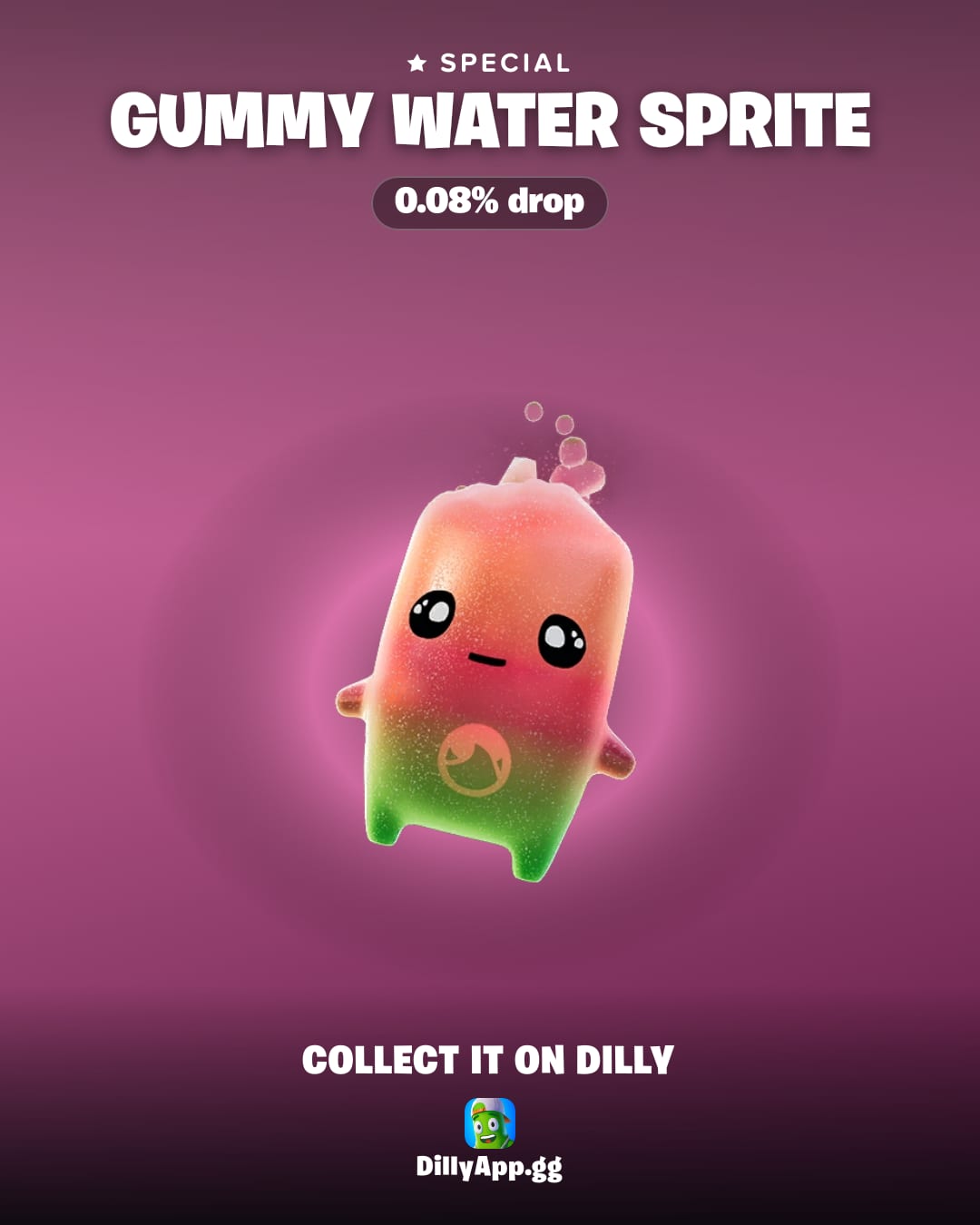 Gummy Water Sprite — Fortnite Sprite | Dilly · Dilly